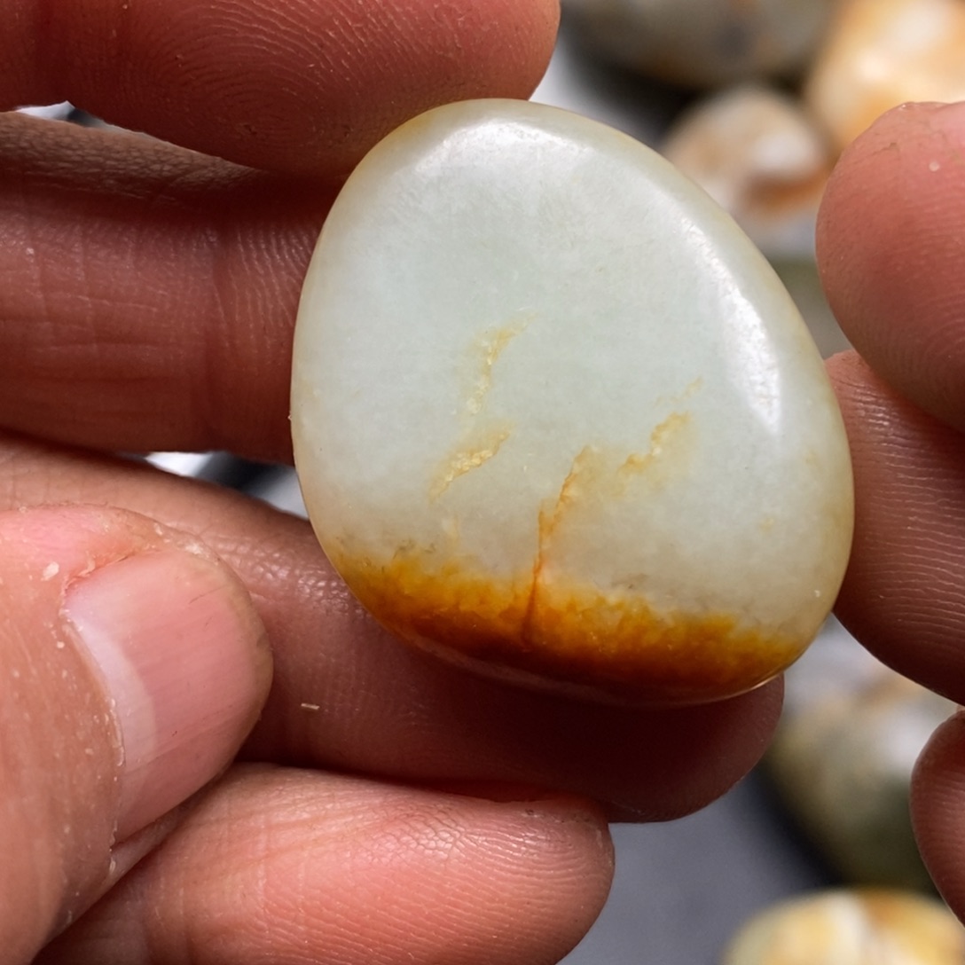 和田玉（糖玉）挂件未镶嵌