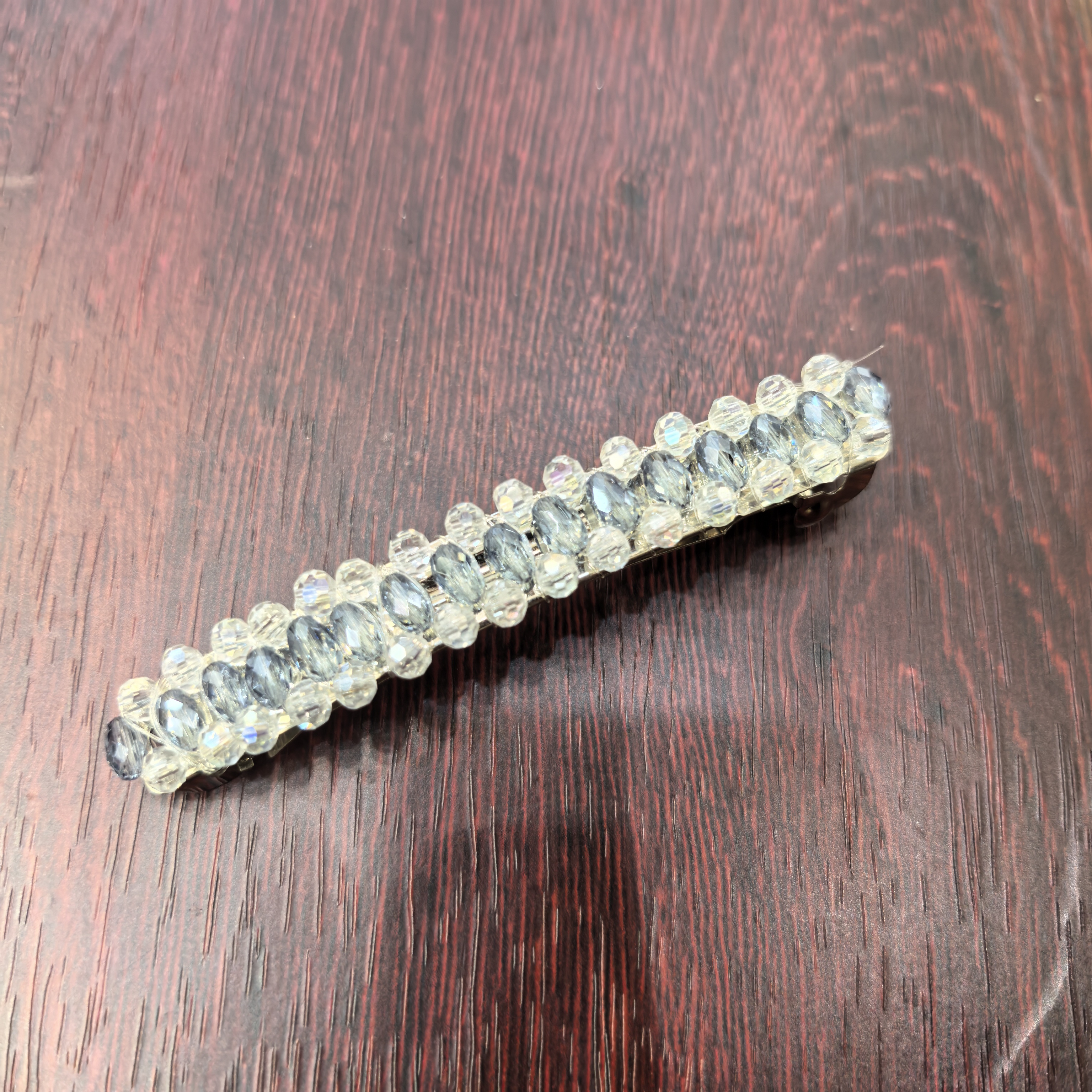 C508蓝色水水闪闪弹簧夹