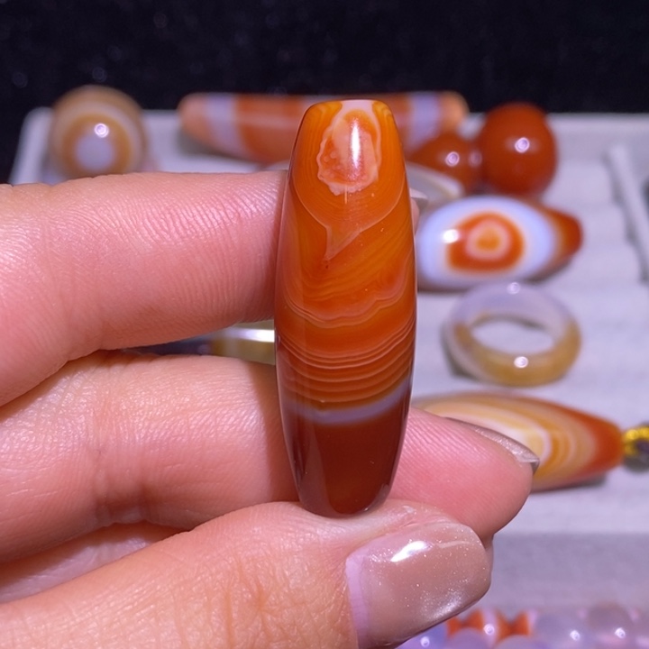 玛瑙/玉髓未镶嵌颈饰