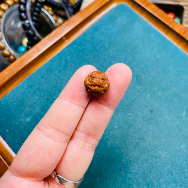 【废墟造物】T24 猴头雕刻盘龙 11mm