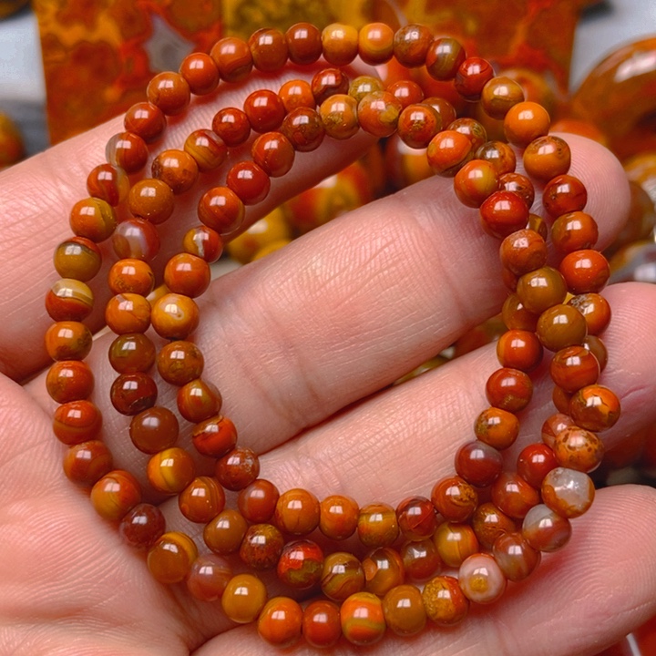 玛瑙/玉髓未镶嵌项链