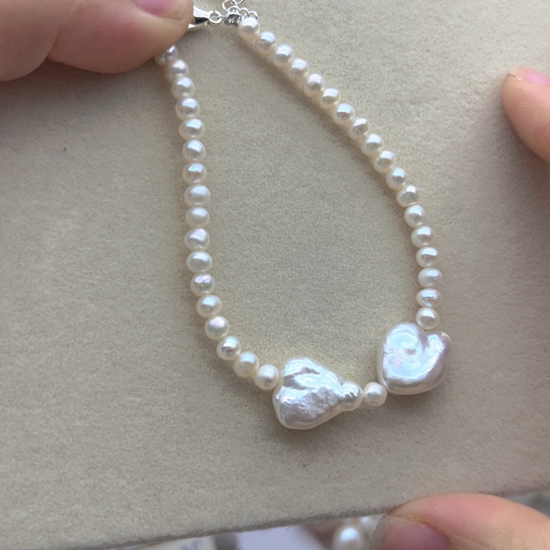 未镶嵌颈饰淡水珍珠