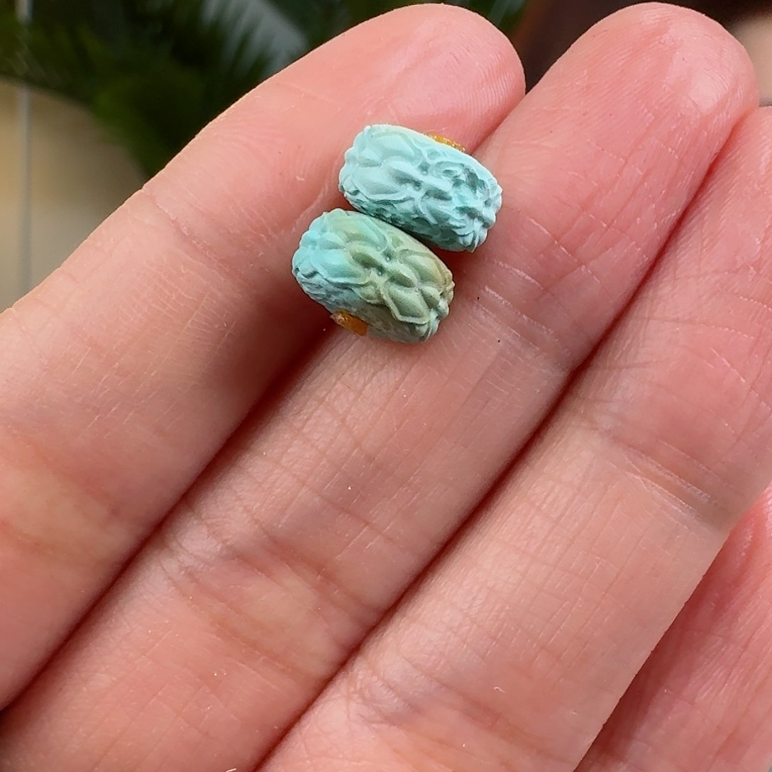 绿松石珠宝奇石未镶嵌