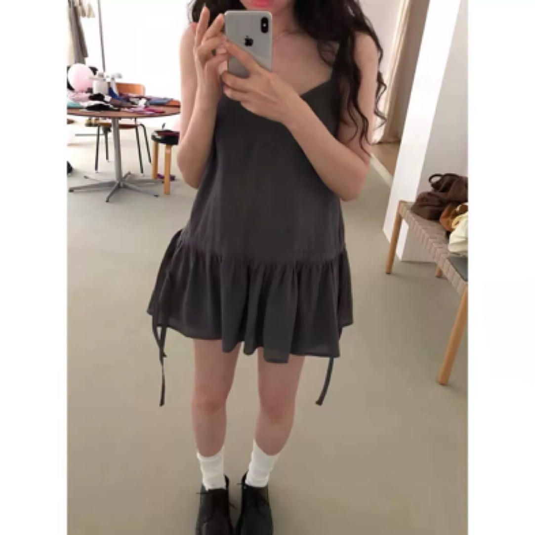 韩国/背心吊带裙可单穿可混搭的吊带背心时尚又实用
