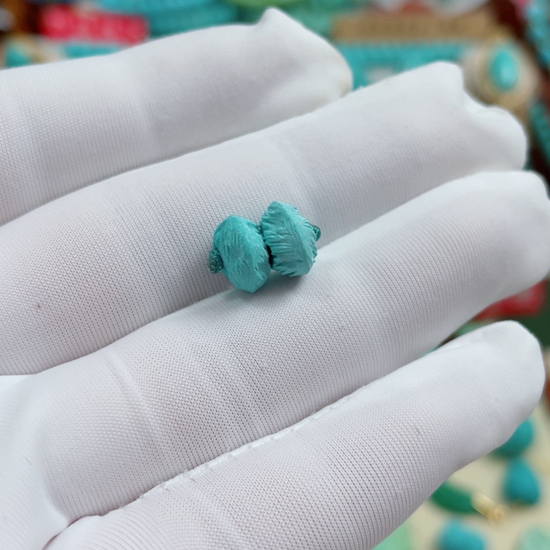 未镶嵌绿松石珠宝奇石