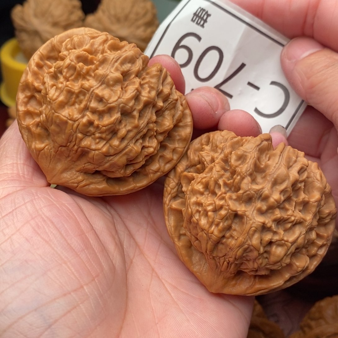 文玩核桃把件官帽51