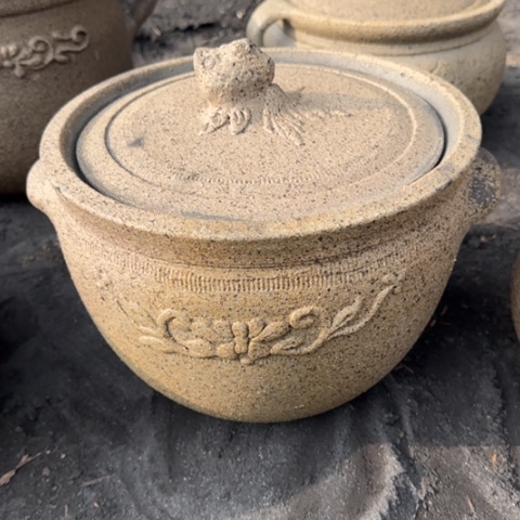 ?**?年年有鱼6升荥经砂器