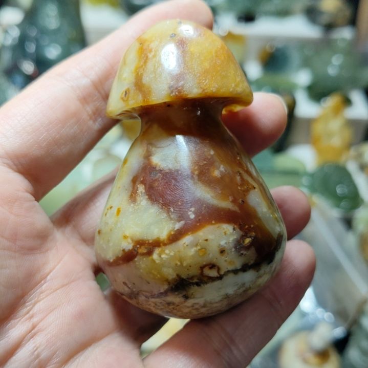 岫玉未镶嵌手把件款式