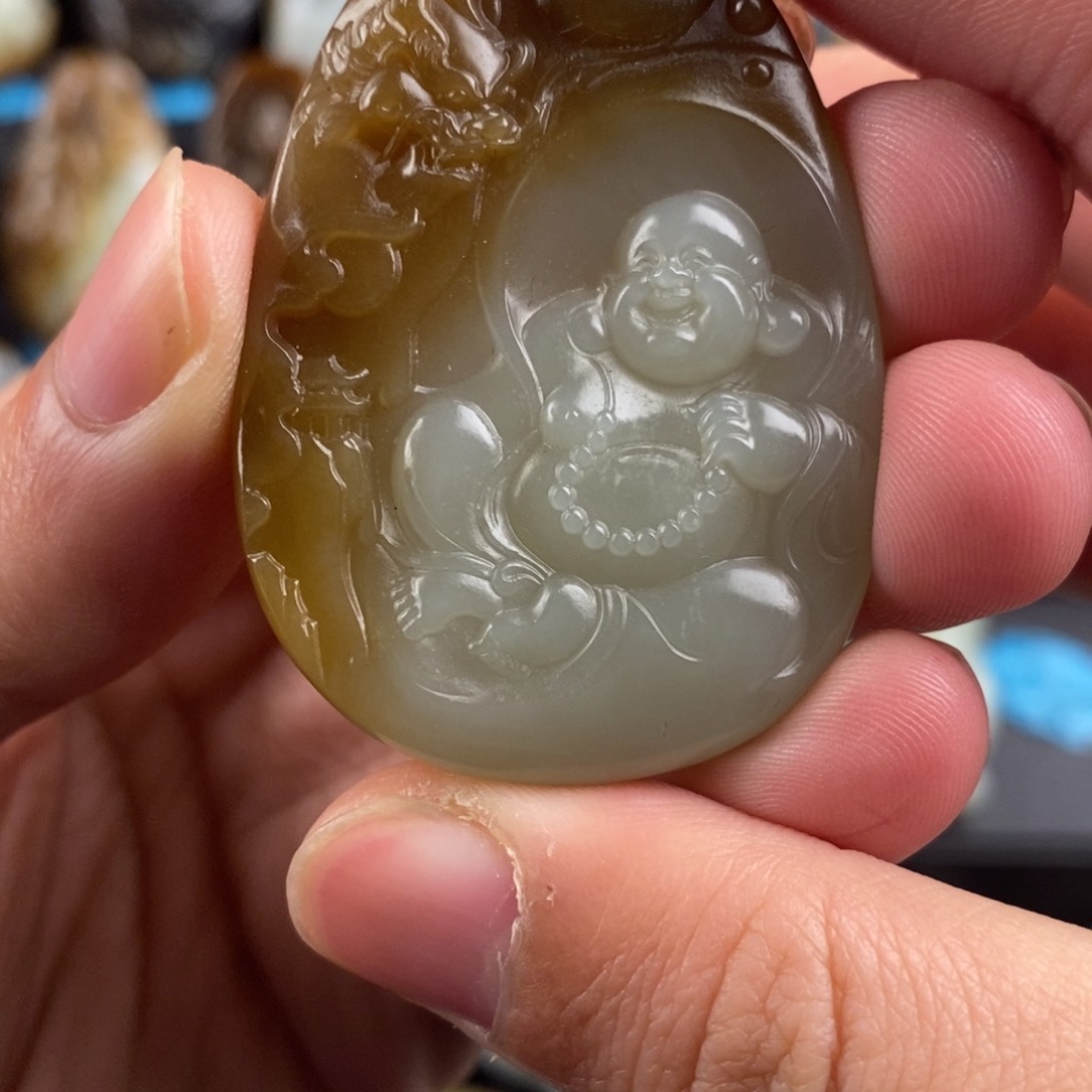 和田玉挂件未镶嵌