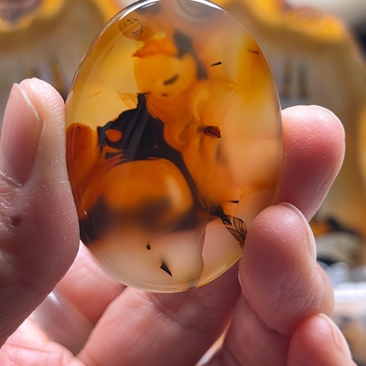 玛瑙/玉髓未镶嵌吊坠(不含链)