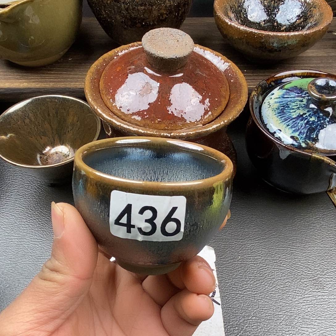 茶盏微瑕建盏主人杯子