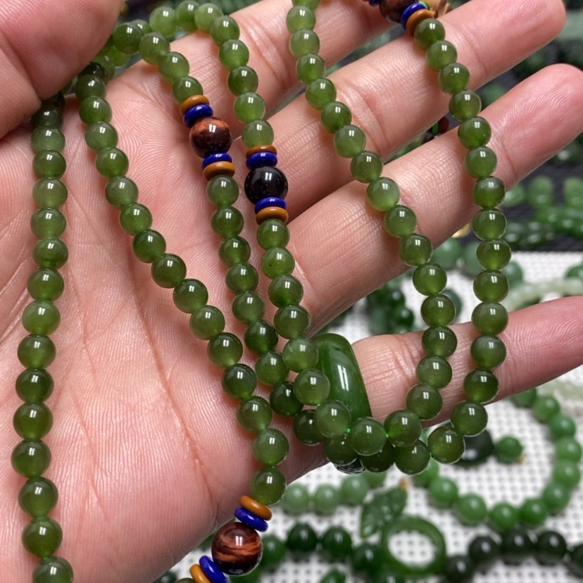 【闪购商品】和田玉（碧玉）颈饰未镶嵌