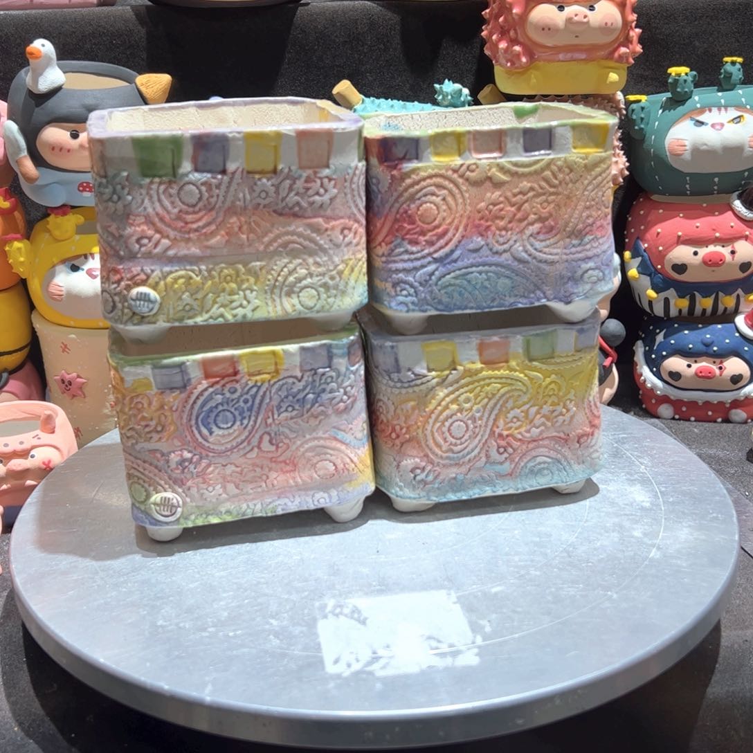 陶瓷手工多肉花盆