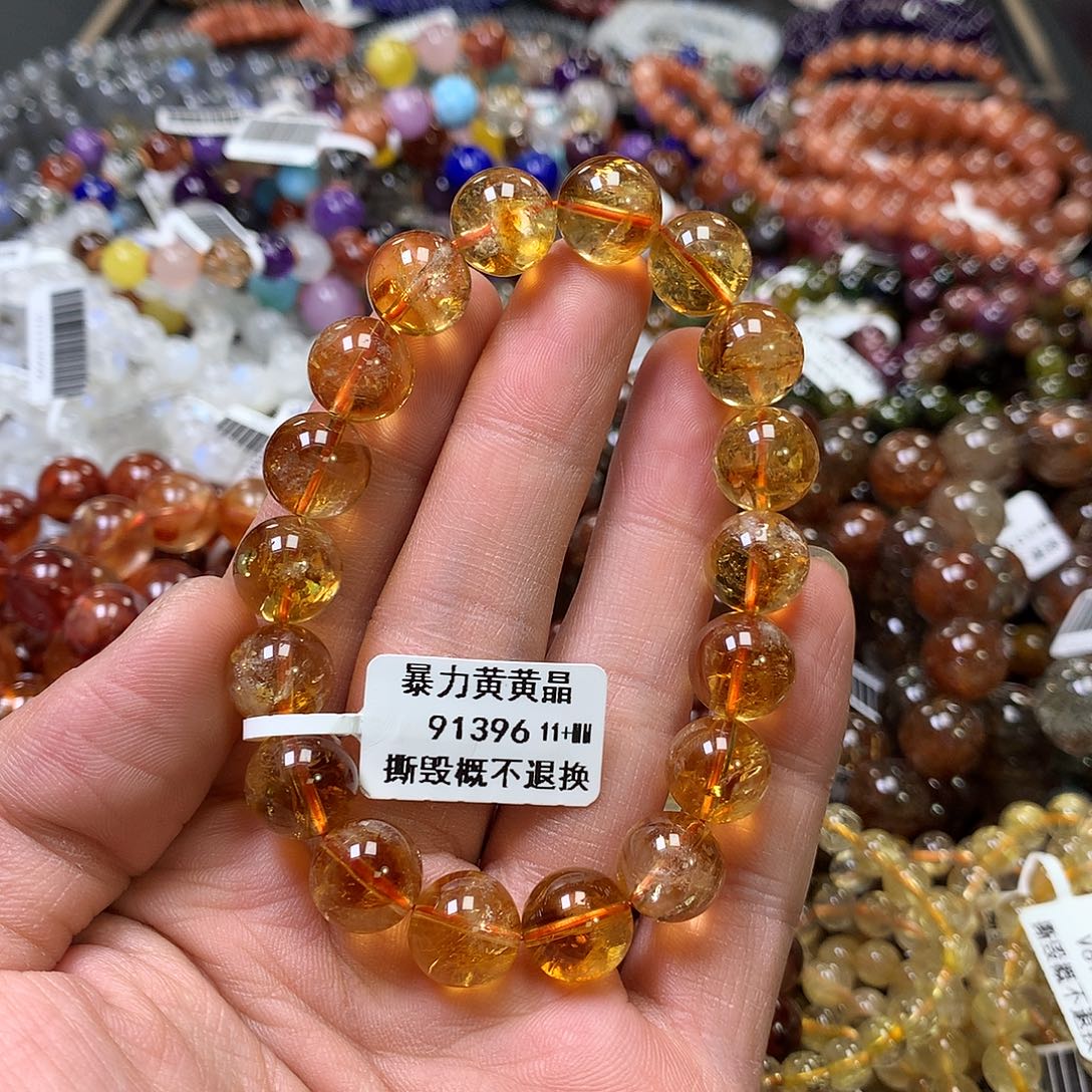 水晶手链未镶嵌，
