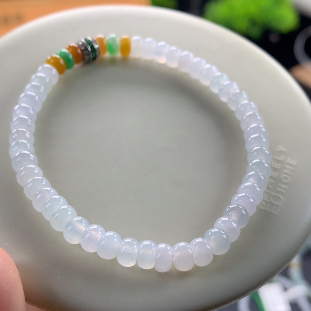 翡翠未镶嵌手链卡5