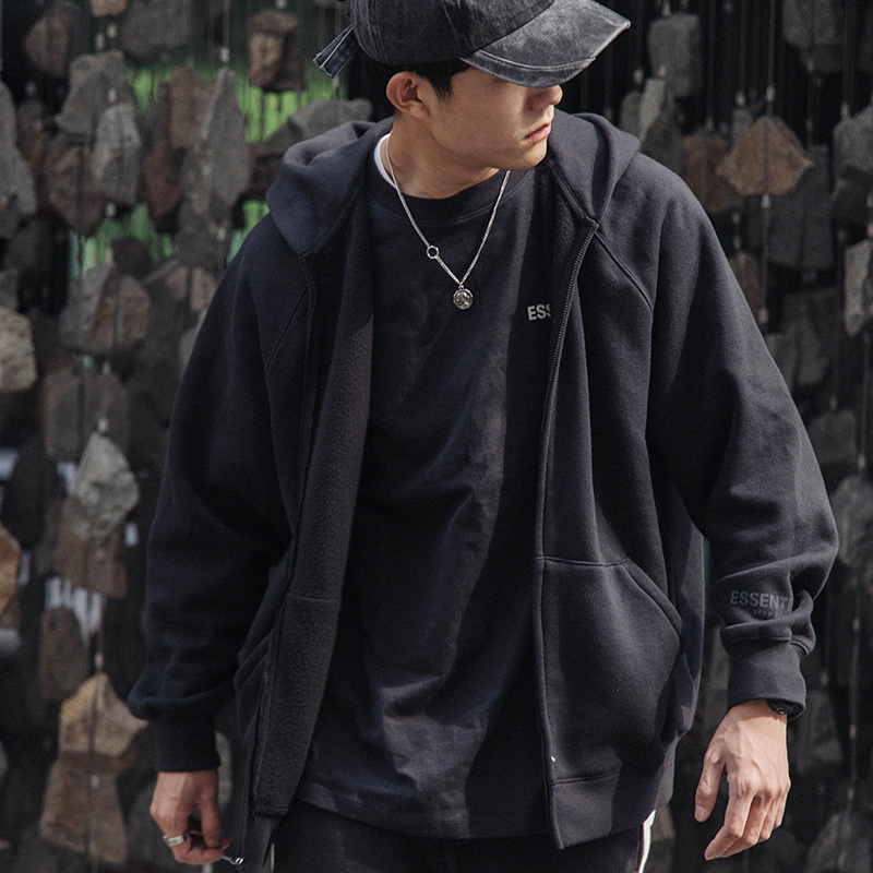 【FW20拉链开衫卫衣】男女同款连帽拉链外套！