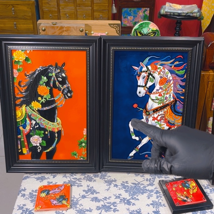陶瓷瓷板画艺术作品