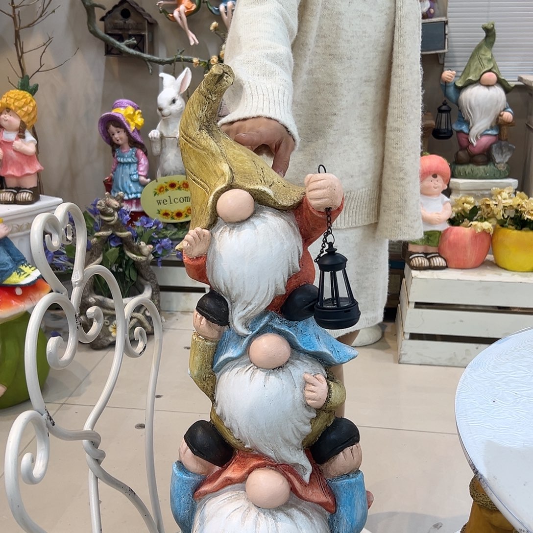 花园摆件红红火火