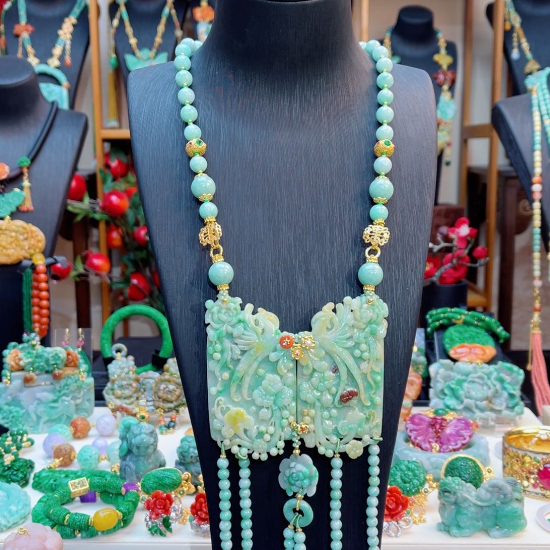 翡翠颈饰合金48小时鉴赏期