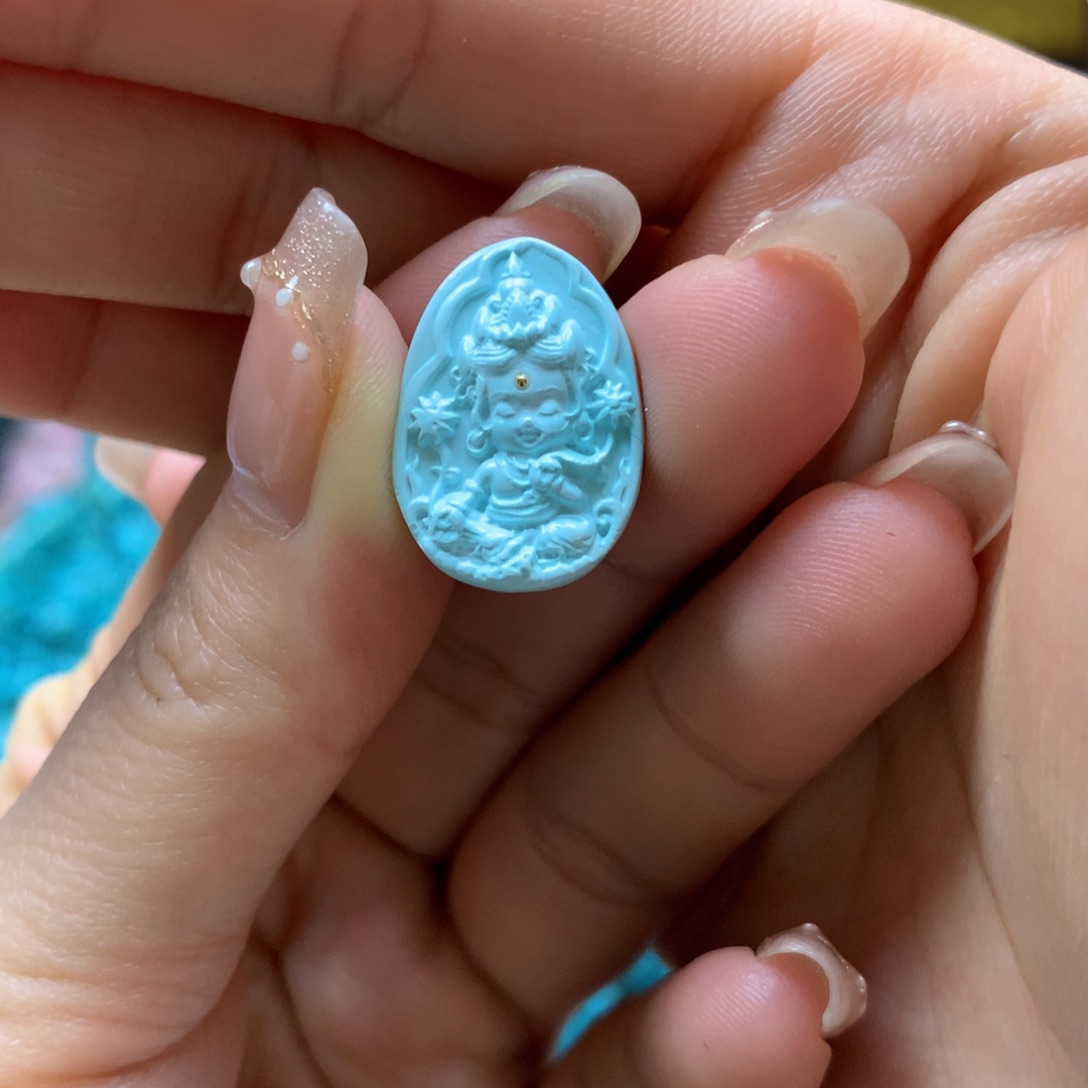 绿松石吊坠未镶嵌