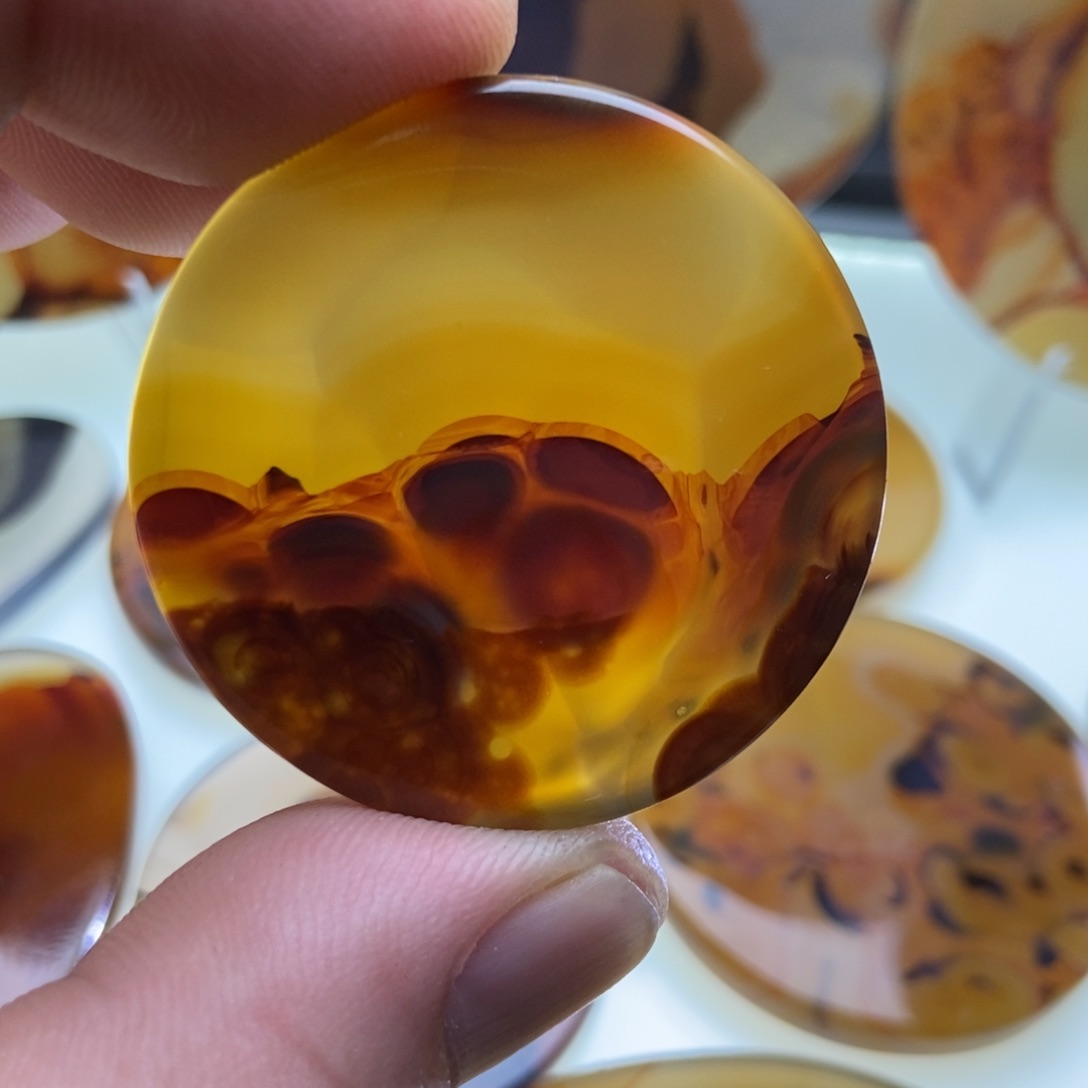 【闪购商品】玛瑙/玉髓颈饰未镶嵌一**已