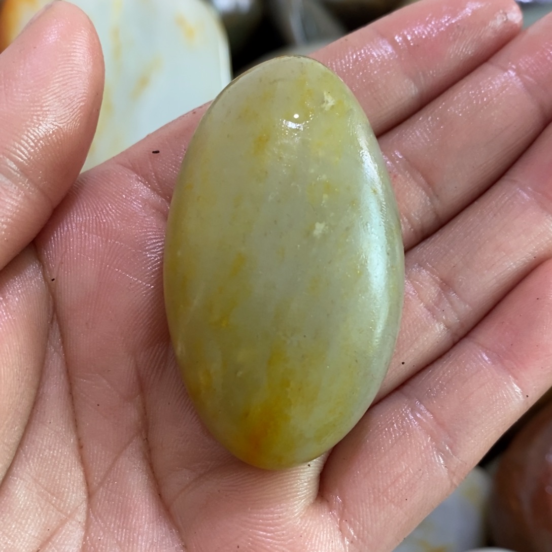 和田玉未镶嵌挂件29