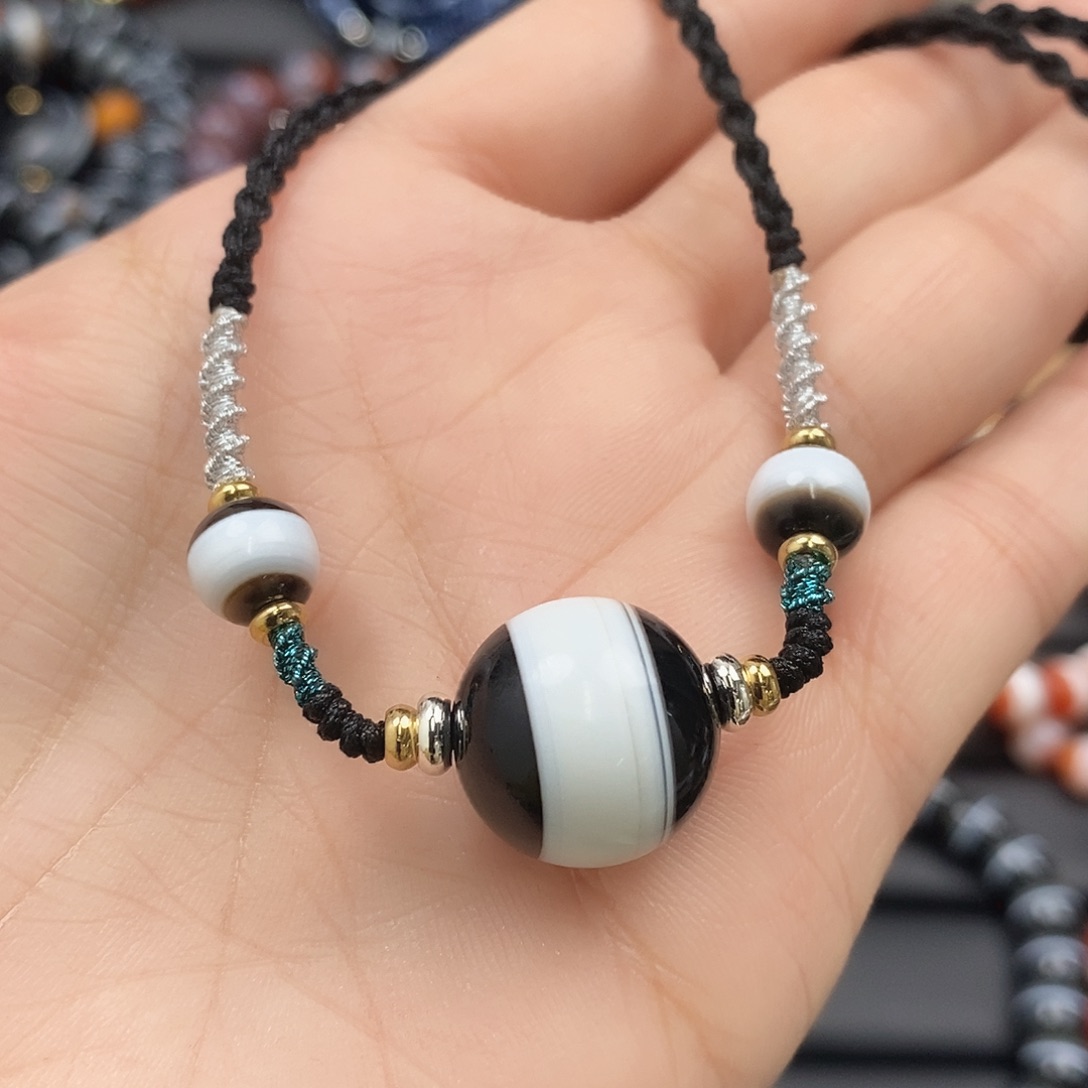 玛瑙/玉髓玛瑙锁骨未镶嵌