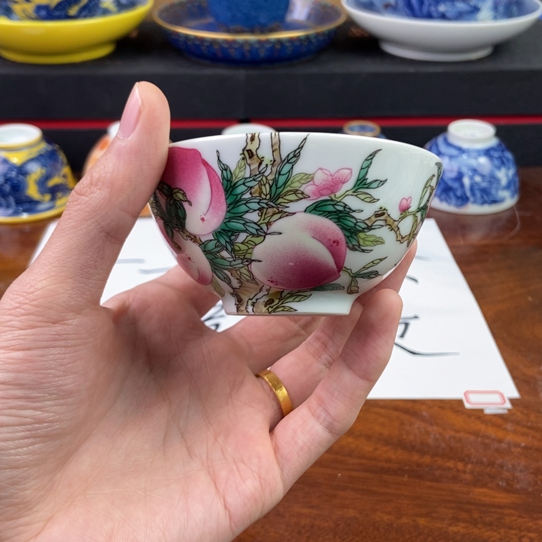 杯景德镇手绘陶瓷艺术