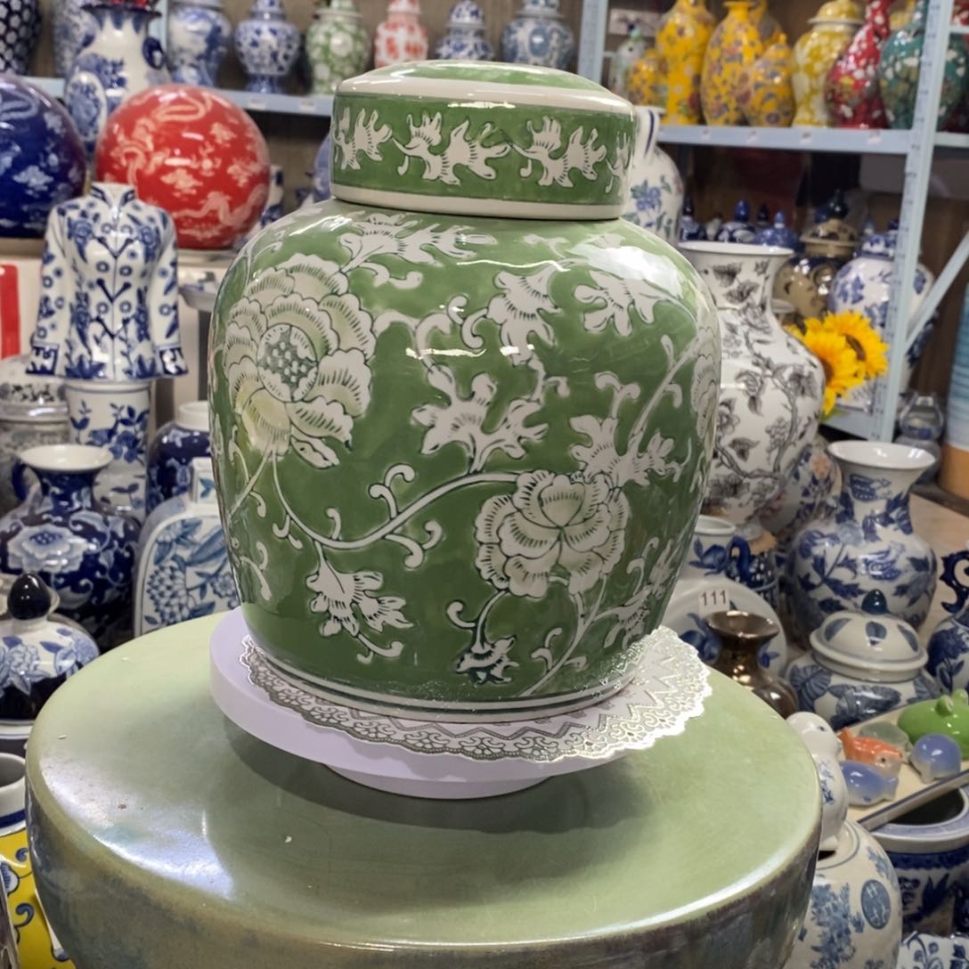 瓶 茶叶罐微瑕花瓶摆件