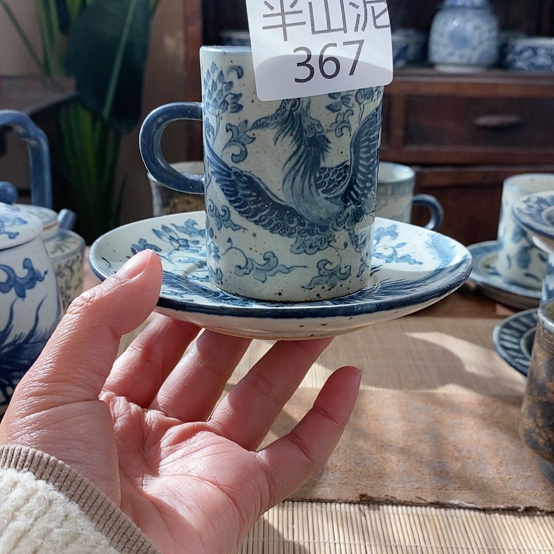 ༗****手工手绘青花陶瓷