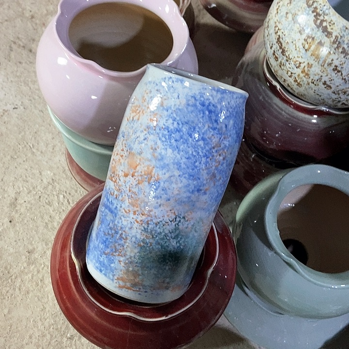 瓶口7高17 瑕景德镇满29包邮