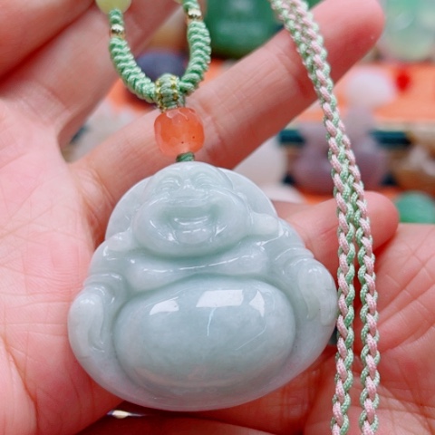 翡翠颈饰未镶嵌多样性发货一件