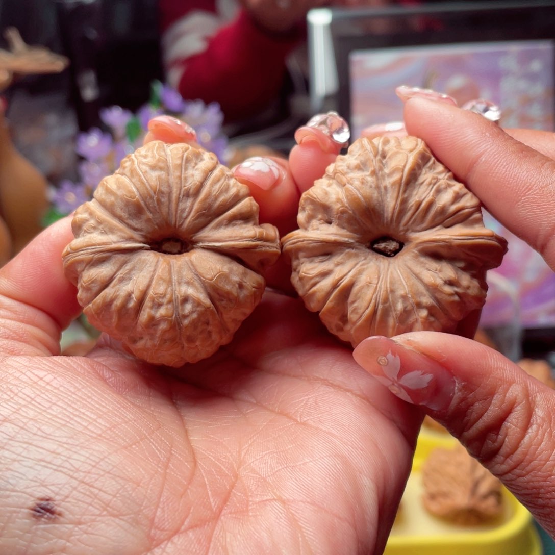 【闪购商品】文玩核桃把件南瓜墩44+