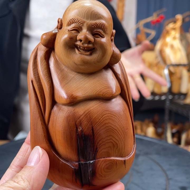 柏木（崖柏）手把件