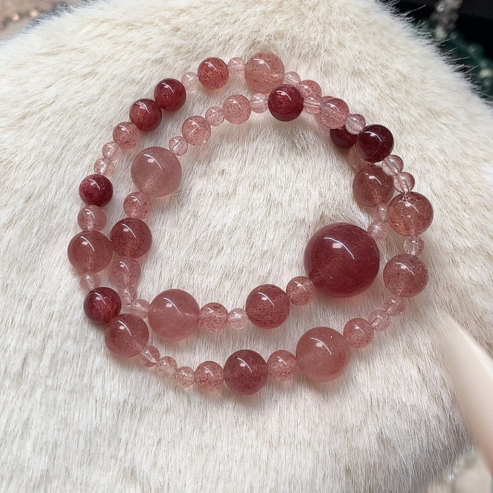 000碧玺（处理）草莓晶