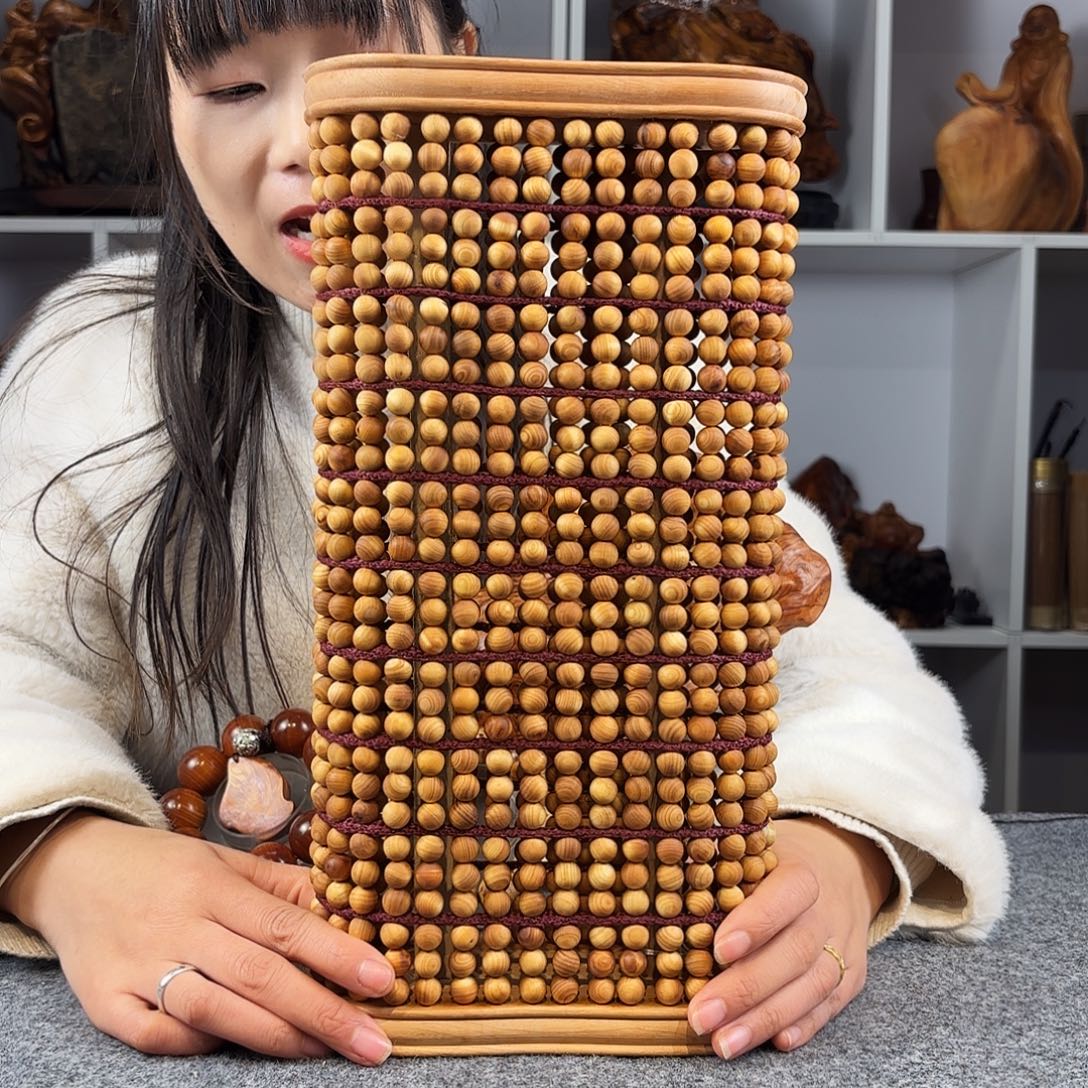 崖柏崖柏珠子枕头 睡眠枕 香味很浓郁