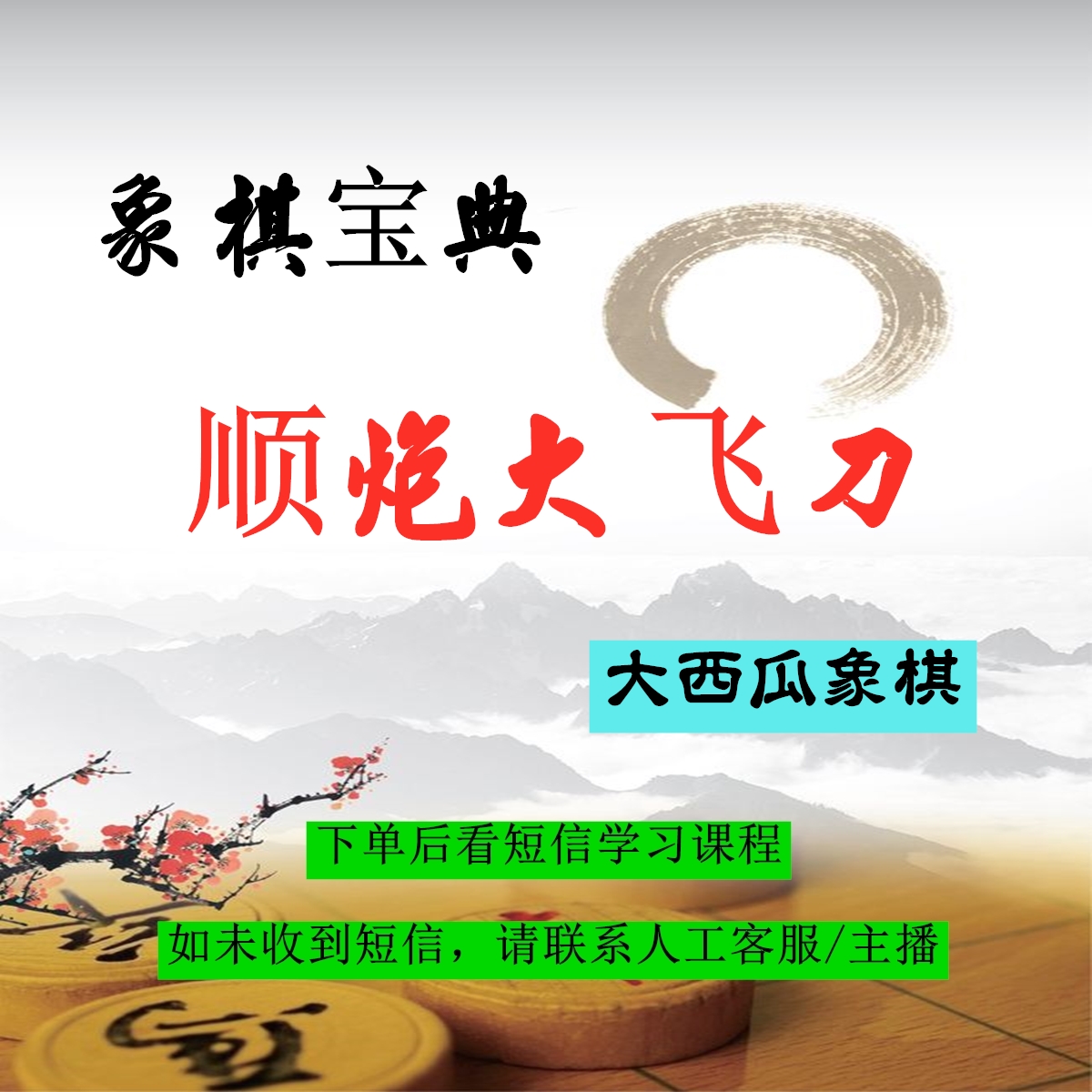 象棋宝典：顺炮大飞刀（点击短信链接学习课程）-25051107949