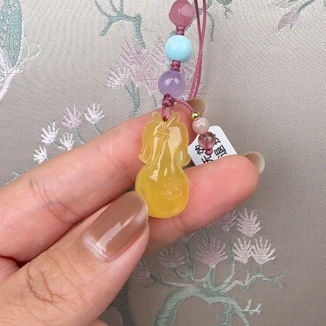 蜜蜡吊坠(赠链)未镶嵌