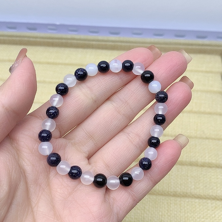 玛瑙/玉髓手链合金