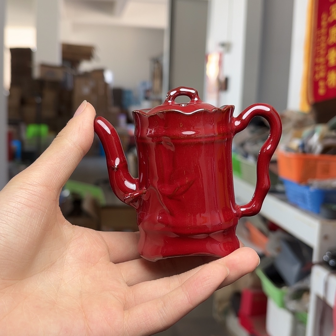 龙泉云间青瓷小米茶器