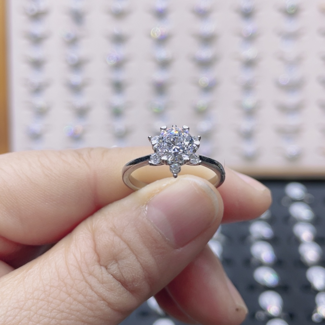 莫桑石非金属15圈口