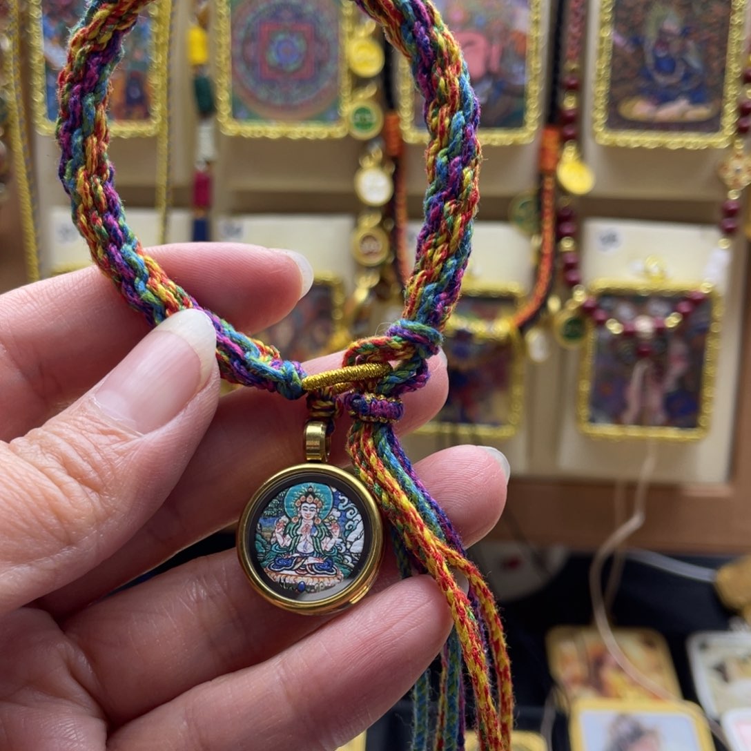 吊坠西****子唐卡一步到位后又将