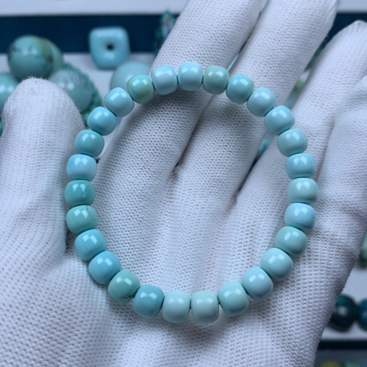 【闪购商品】绿松石珠宝奇石未镶嵌?***孩