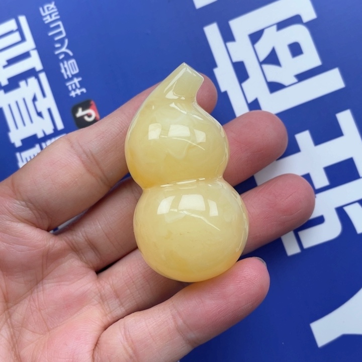 蜜蜡裸石未镶嵌蜜蜡吊坠