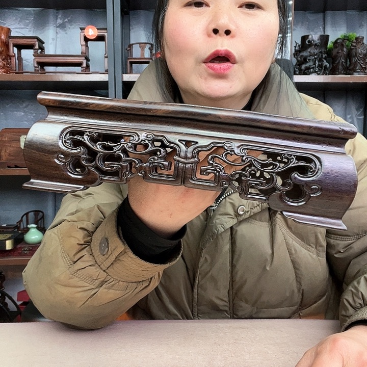 乌木类端景台小李红木工艺品