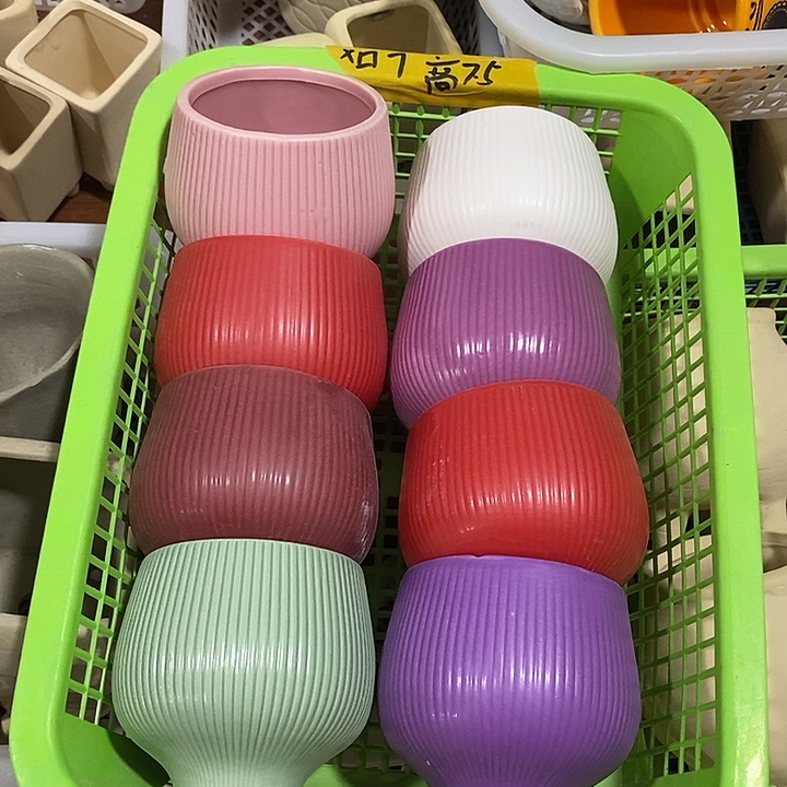 摆件陶陶盆有孔 瑕疵介意勿拍