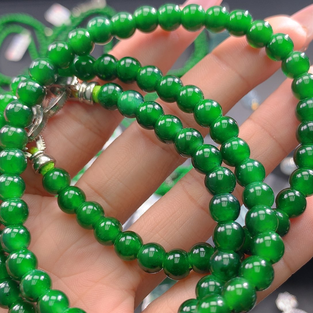 翡翠手链未镶嵌翡翠