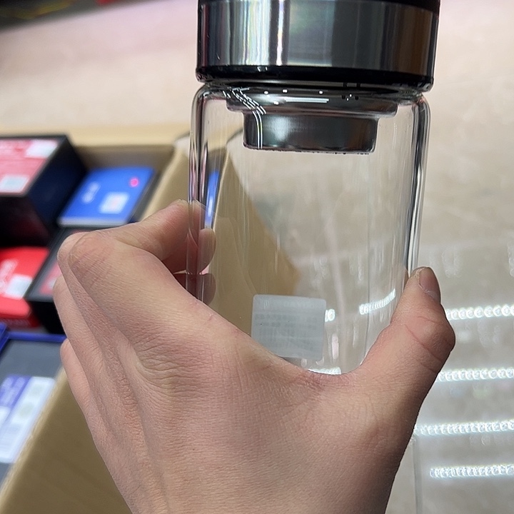 厚耀品牌单层烫手500ml  鹅蛋杯黑