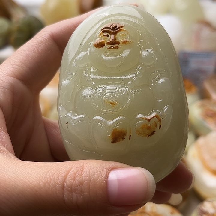 石材古青石不退换佛
