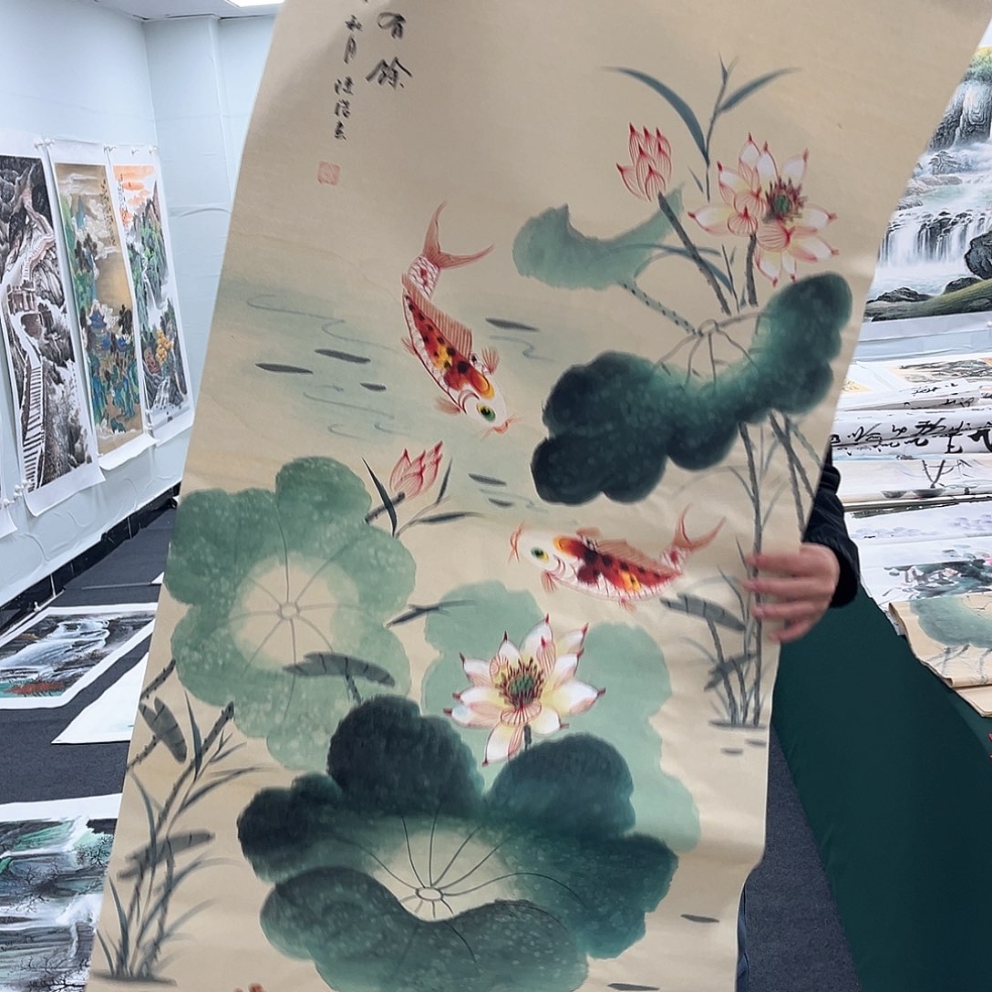 国画宣纸国画纯手绘作品